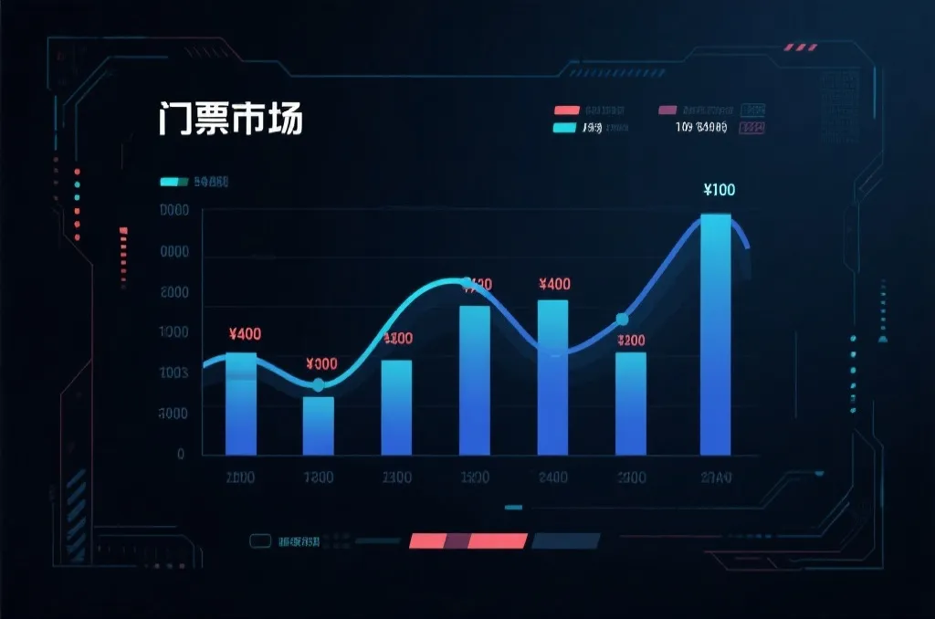 世界杯门票供需与转售市场分析图表